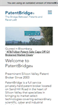 Mobile Screenshot of patentbridge.com